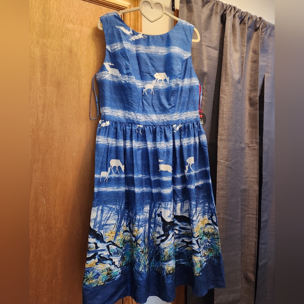 NWT Size L Hell Bunny Dress